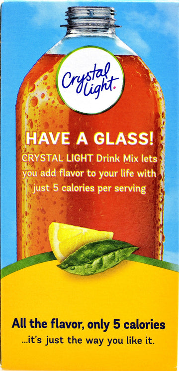 Crystal Light Lemon Iced Tea, 10 On-the-Go Packets (Pack of 4)
