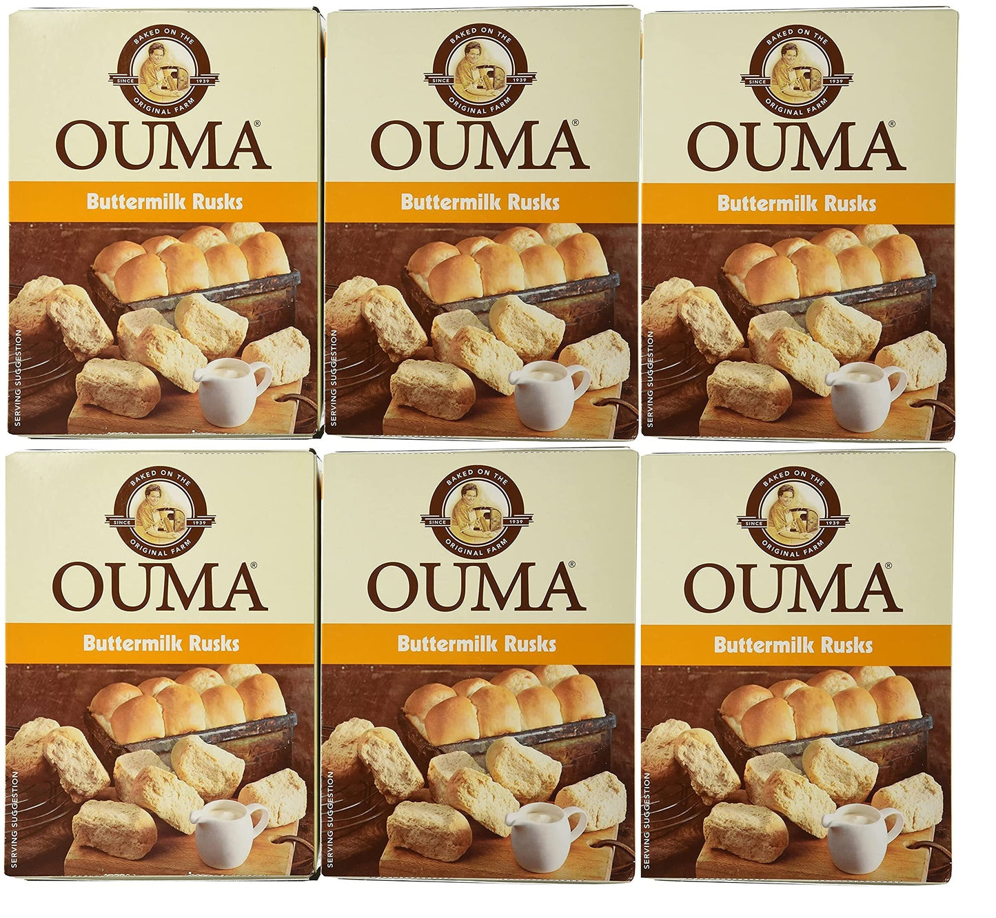 Ouma Buttermilk Rusks 500G (6 Pack)