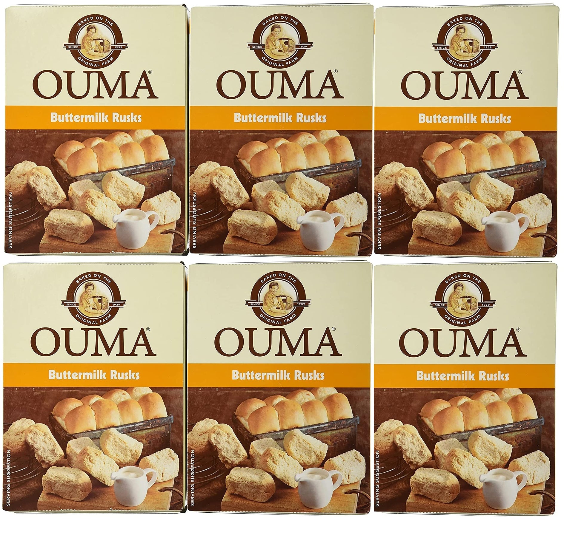 Ouma Buttermilk Rusks 500G (6 Pack)