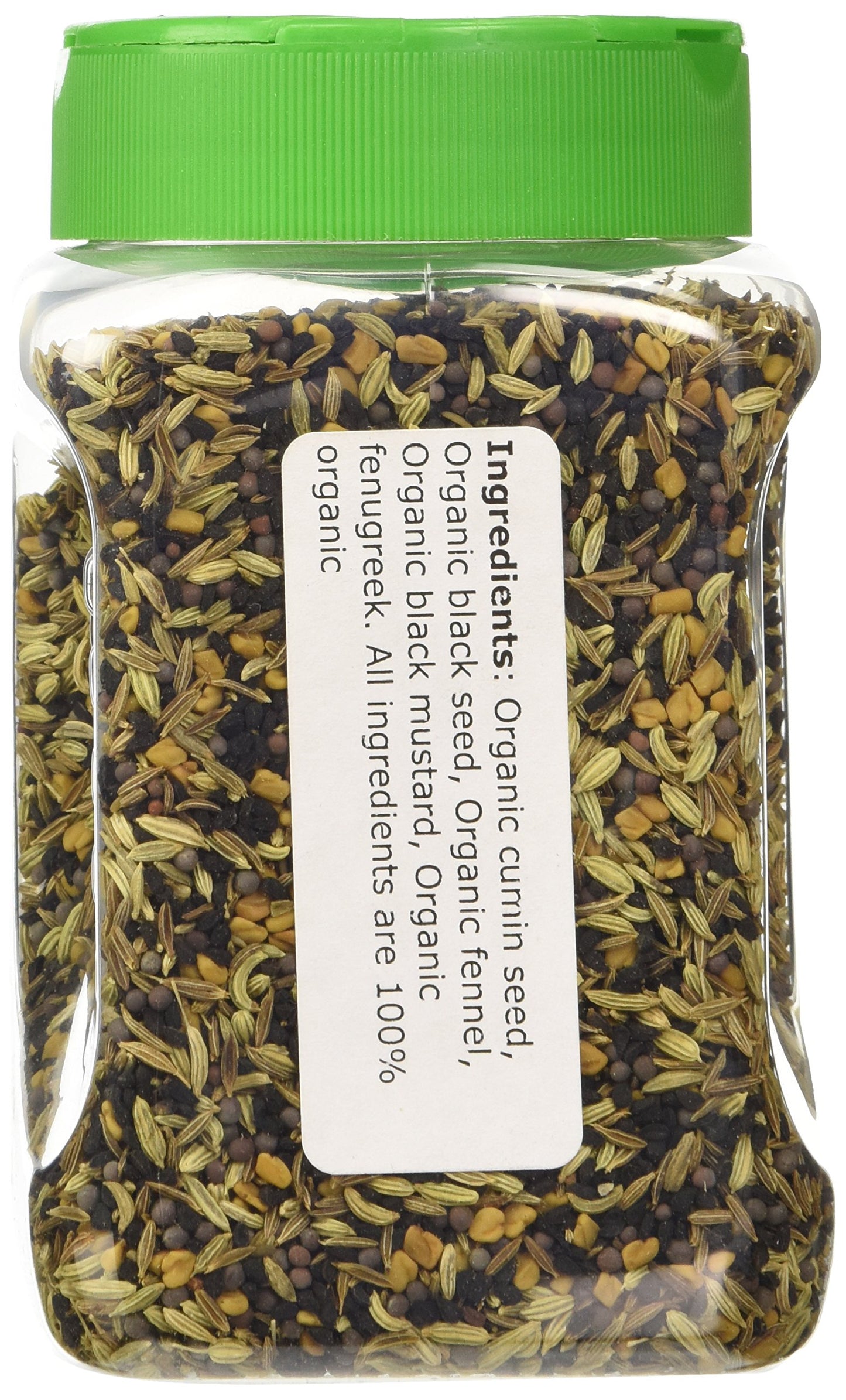Indus Organics Authentic Bengal Five Spices Blend, 8 Oz Jar, Premium Grade, High Purity, Freshly Packed