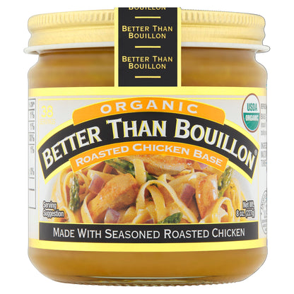 Better Than Bouillon Organic Roasted Chicken Base, 8 oz