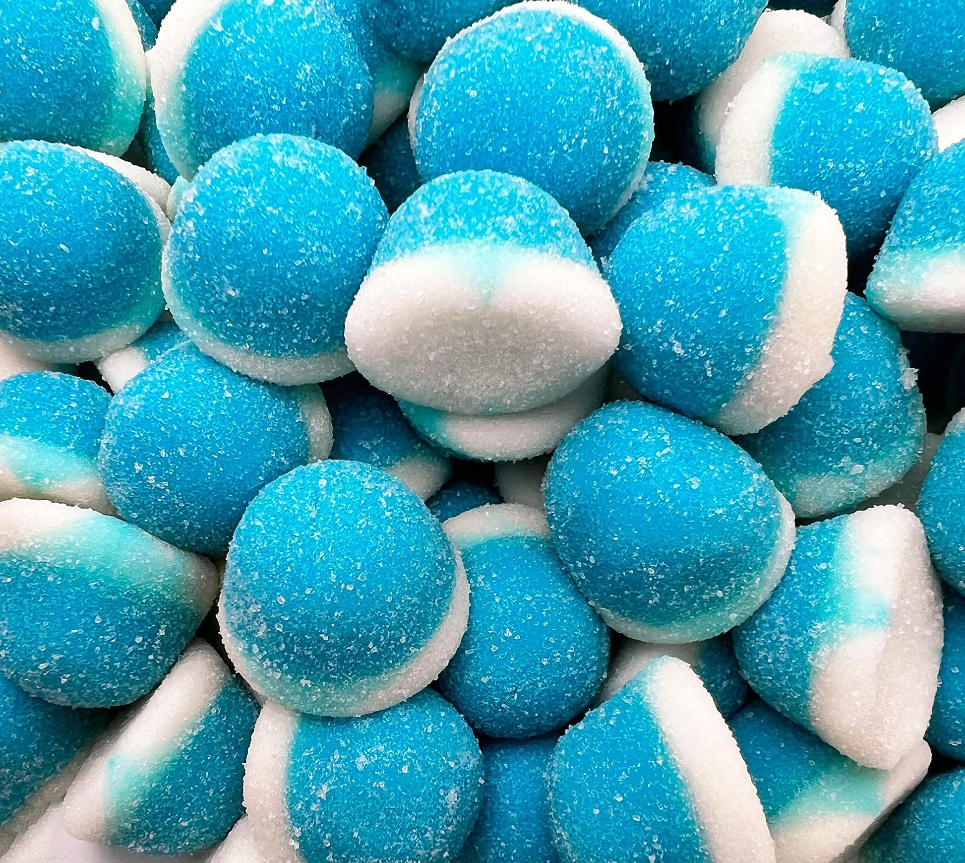 Funtasty Blue Raspberry Puffs Gummy Candy - It'S A Boy - Gender Reveal - Bulk Pack 2 Pounds