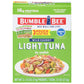 Bumble Bee Chunk Light Tuna Pouches, 2.5 oz (Pack of 3) - Wild Caught, Non-GMO, Gluten Free, Kosher, MSC Sustainable Seafood