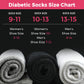 Debra Weitzner Diabetic Ankle Socks Mens Womens Non-Binding Socks Loose Fit Beige 6 Pairs