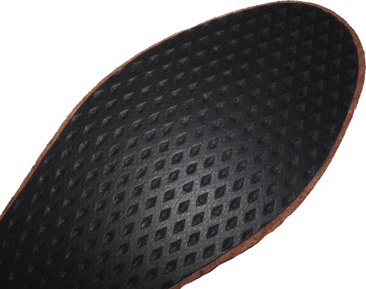 Shoeslulu Magic Absorbent Ultra Thin Handcrafted Lambskin Leather Insoles With Breathable Activated Carbon Bottom (Us Women 5-5.