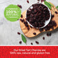 Herbaila Dried Tart Cherries, Montmorency Sour Cherries, 1 Pound Pack, All-Natural