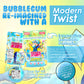 Bubblegum Kids Sugar Free Gum - Vegan Friendly - 55 Count Pack - Retro Bubble Gum for Kids and mature-themeds - Burst of Sweet Flavor