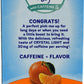 Crystal Light On The Go Citrus Drink Mix with Caffeine, 10 Packets, Pack of 25
