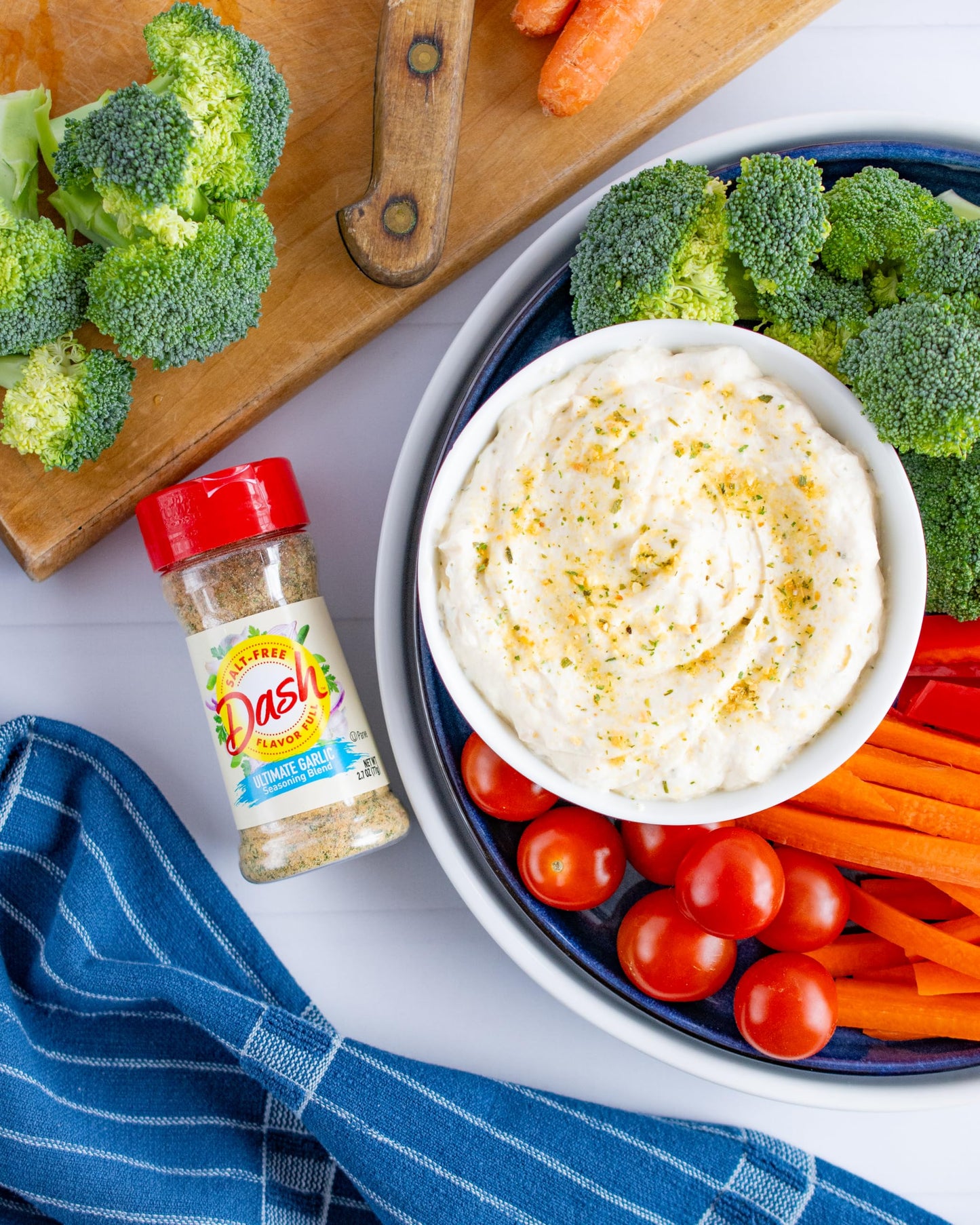 Dash Salt-Free Seasoning Blend, Ultimate Garlic Seasoning, 2.7 Ounce