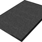 Guardian Golden Series Dual-Rib Indoor Wiper Floor Mat, Vinyl/Polypropylene, 3'X10', Charcoal (64031030)