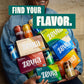 Zevia Zero Sugar Soda  Peaches and Cream  12 oz Cans (8-Pack) - Caffeine Free  Naturally Sweetened  No Calorie Soda - Non-GMO Project Verified  Gluten-Free  Vegan