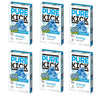 JEL SERT Pure Kick Singles To Go Energy Drink Mix, Blue Raspberry, 6 Sticks Per Box, 6 Boxes (36 Servings)