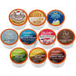 Two Rivers Coffee Decaf Flavored Coffee Pods, Assorted Variety Pack, 40 Count, Compatible with Keurig K Cup malt-inspired