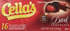 Cellas Dark Chocolate Covered Cherries, 16 Count (Pack of 1)0.47 pounds
