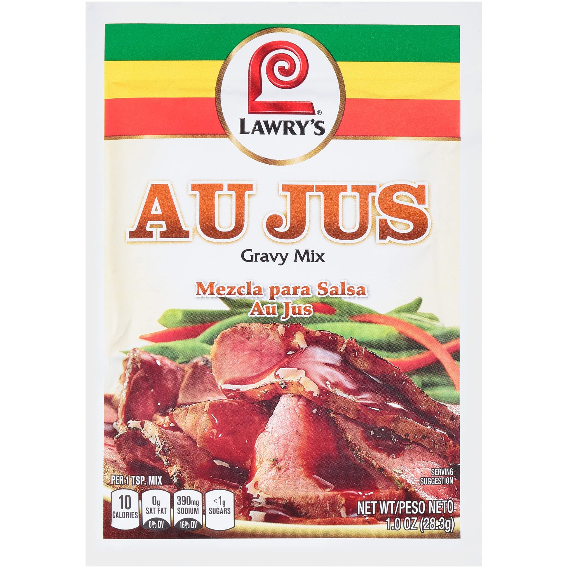 Lawry s Au Jus Gravy Mix, 1 oz (Pack of 12)