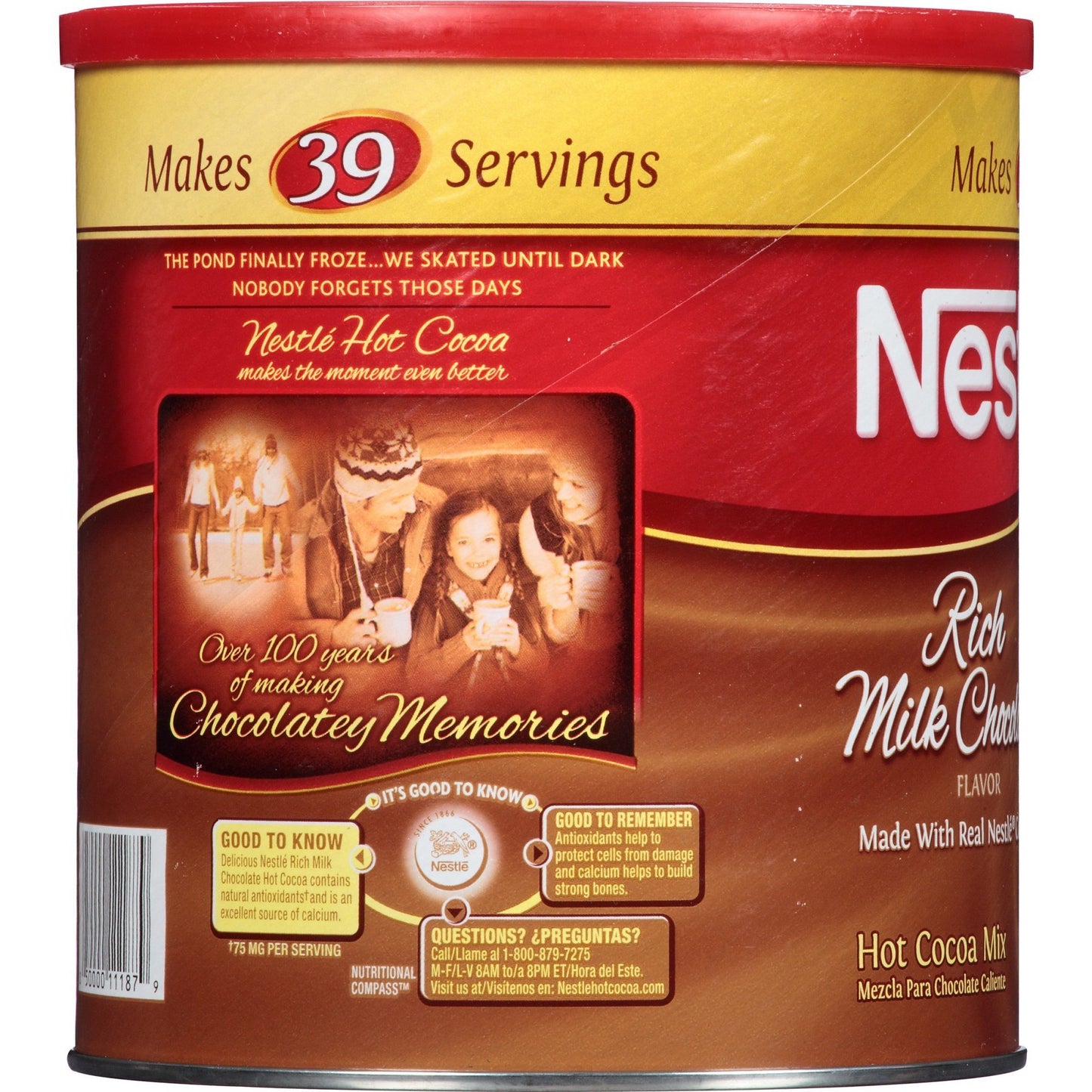 Nestle Hot Cocoa Mix, Rich Milk Chocolate Flavor, 27.7 Ounce Canister