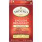 Twinings Decaffeinated English Breakfast Individually Wrapped Bags, 20 Count (Pack Of 6), Flavourful & Robust, Enjoy Hot Or Iced | Packaging May Vary