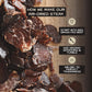 Lineage Provisions 100% Grass Fed Air-Dried Steak - Nutrient-Dense Carnivore Snacks - Tender Beef Jerky Bites - Keto-Friendly Steak Jerky - Zero Sugar  Zero Carbs - 64 grams of protein - 3-Pack