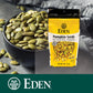 Eden Organic Pumpkin Seeds, Shelled, Dry Roasted And Lightly Sea Salted, To Eat, 4 Oz (6-Pack)
