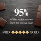 Lindt Dark Chocolate Bar, 95% Cocoa, 2.8 oz. (Pack of 12), Natural