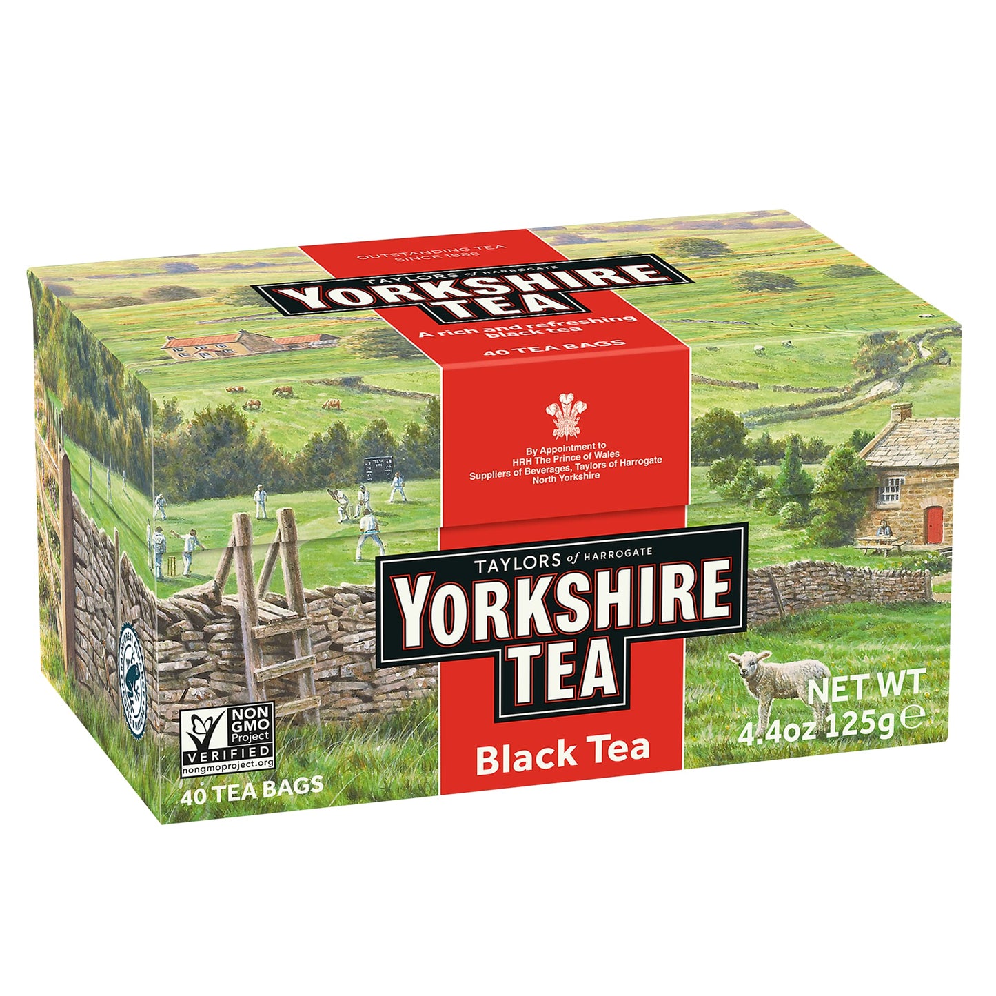 Taylors Of Harrogate Yorkshire Red, 40 Teabags, (Pack Of 5)