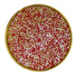 Edible Red & White & Super Gold Pearl Sugar Sprinkles Candy 2mm Mini Pearls Cake Decorations Cupcake Toppers Cookie Decorating P