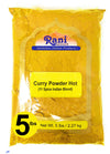Rani Curry Powder Hot (11-Spice Authentic Indian Blend) 80Oz (5Lbs) 2.27Kg Bulk ~ All Natural | Salt-Free | Vegan | No Colors |