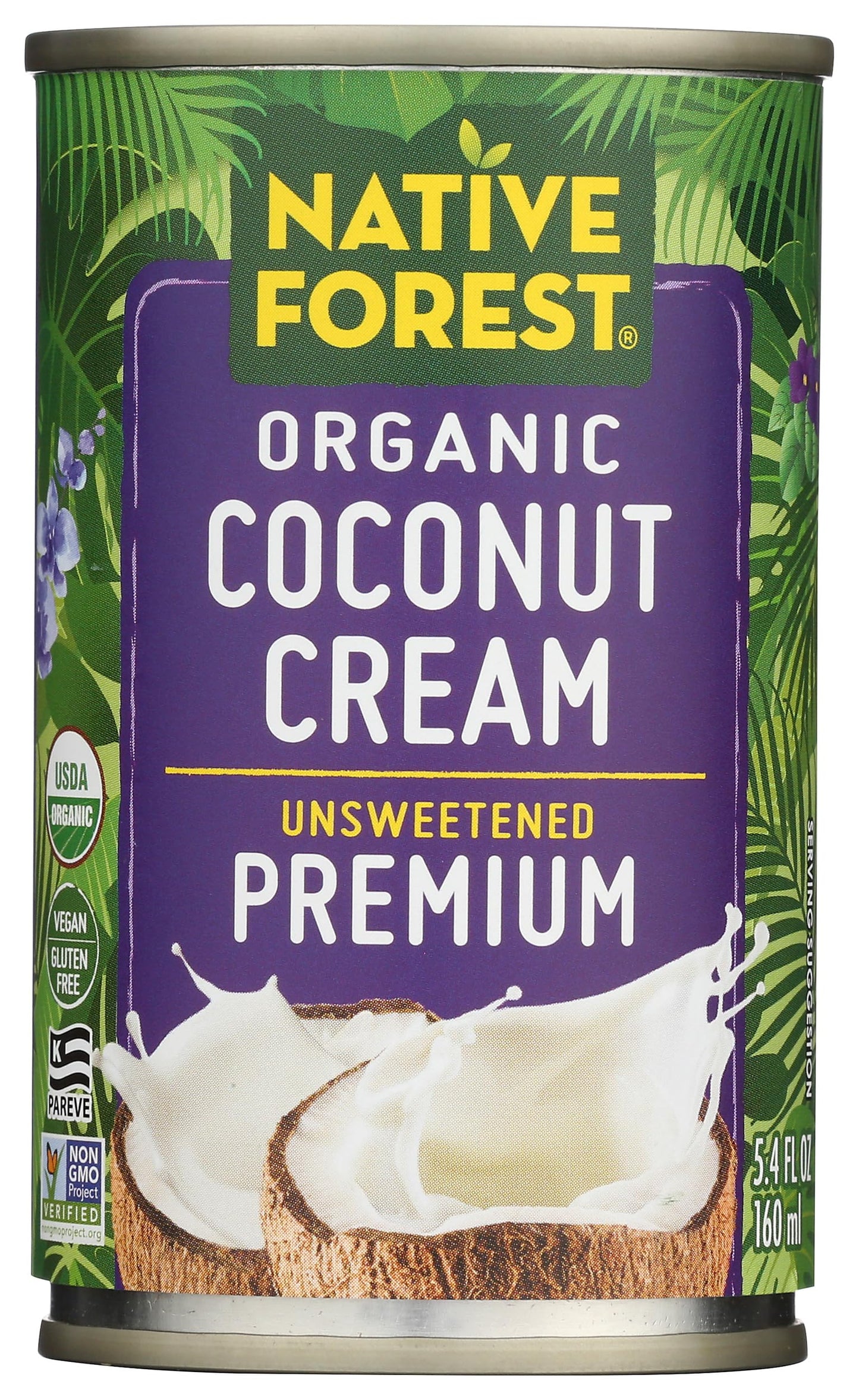 Native Forest Coconut Cream organic, 5.4 oz