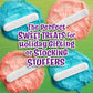 Fun Dip Christmas Candy Lik-M-Aid, Powder Candy Dip Razzle Apple Magic And Cherry Yum Diddly, 8 Pouches