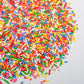 Bayep Rainbow Sprinkles Jimmies Colorful Sprinkles for Cake Decorating Ice Cream, Cookies, Baking, Cupcake Topper Bulk Candy Per
