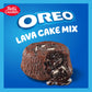 Betty Crocker OREO Lava Cake Mix, Chocolate Lava Cake Baking Mix With OREO Cookie Pieces, 8.3 oz