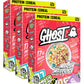 Ghost Protein Cereal, Marshmallows (3-Pack) - Contains Lucky Charms Marshmallows - 17G Protein, Good Source Of Calcium - Breakfa