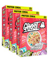 Ghost Protein Cereal, Marshmallows (3-Pack) - Contains Lucky Charms Marshmallows - 17G Protein, Good Source Of Calcium - Breakfa
