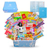 Sakura Box Japanese Candy & Snacks Dagashi Set - 50 Pieces Gift Box, 1 Count
