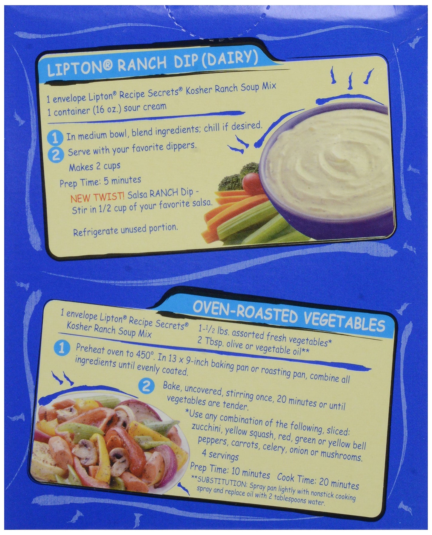 Lipton, Soup Dip Mix Kosher Ranch, 2.4 Oz