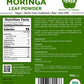 Iyasa Holistics Organic Moringa Leaf Powder, Energy Booster, 4 oz, Green, Model IYASAMORINGAO04