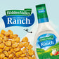 Snak Club Toasted Corn with Hidden Valley Ranch Seasoning, Roasted and Salted Corn Nuggets, Gluten-Free and Kosher Snack, 3 oz R