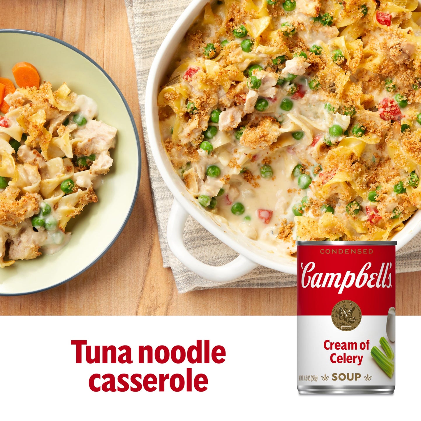 Campbells, Condensed Cream of Celery Soup, 10.75oz Can (Pack of 6)