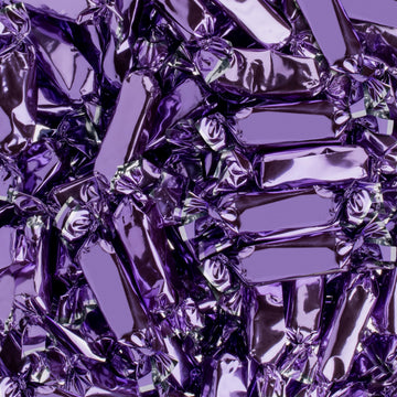 Candy Envy - Individually Wrapped Caramels - Purple Wrapper - 2 Pound Bulk Purple Candy