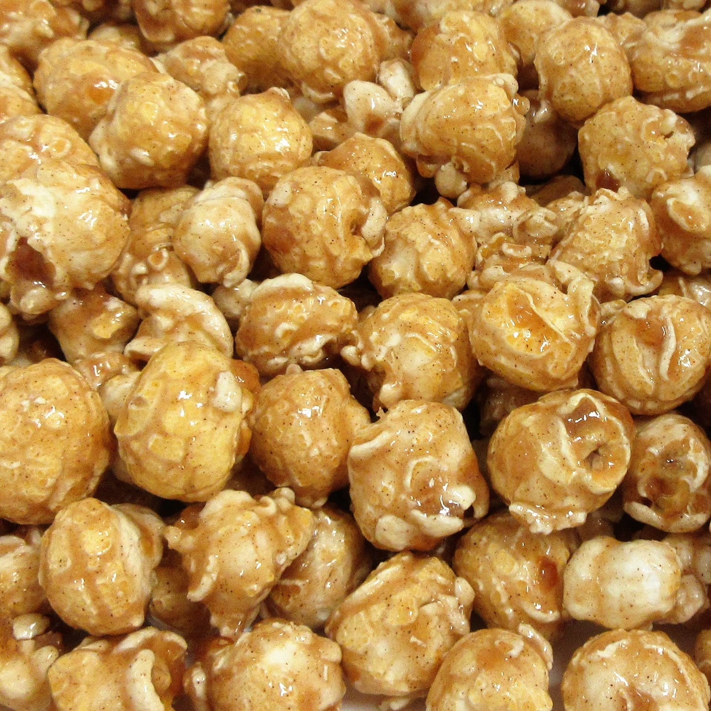 Its Delish Gourmet Cinnamon Caramel Popcorn by Its Delish, 16 OZ Jumbo Container - Caramel Corn Air Popped Sweet & Crunchy Glaz