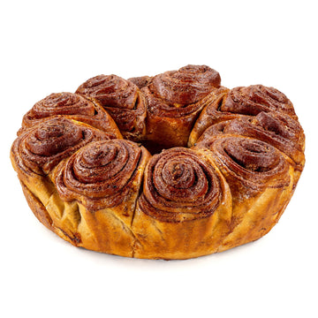 Cinnamon Babka Cake | Valentines Gift Basket | Traditional Hungarian Cinnamon Babka Bread | Holiday Gourmet Cookie Gift | Christ