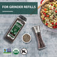 Soeos Organic Black Peppercorns, 18oz (Pack of 1), Non-GMO, Kosher, Packed to Keep Peppers Fresh, Peppercorn for Grinder Refill,