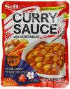 S&B Curry Sauce with Vegetables Medium Hot,7.4 Ounce (Pack of 10)