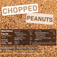Chopped Peanuts Topping Roasted Peanuts, No Salt Unsalted, Chopped Nuts for Ice Cream, Dessert Toppings 2 Pounds Resealable Bag