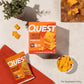 Quest Nutrition Cheese Crackers, Cheddar Blast, 10g Protein, 5g Net Carbs, 1g Sugar, Made with Real Cheese, High Protein Snack,