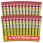 Lorissa's Kitchen Premium Chicken Meat Sticks, Chicka Boom Chicken Flavor, 8g of Protein Each, Made with Free Range Chicken, Fre