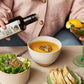 Black Pepper Garlic Infused Olive Oil - Cold Pressed Gourmet Evoo Olive Oil - Great For Dressing Dipping Marinade - No Artificia