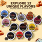 InfuSio Coffee Pods - Coconut Mocha Medium Roast, 96 Count, Compatible with Keurig K Cups