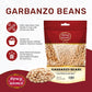 Garbanzo Beans - Chickpeas Dried 4 Lb Bag - All Natural, Sproutable, Perfect For Hummus - By Spicy World