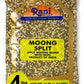 Rani Moong Split (Split Mung Beans With Skin) Lentils Indian 64Oz (4Lbs) 1.81Kg Bulk ~ All Natural | Gluten Friendly | Non-Gmo | Vegan | Indian Origin